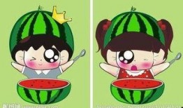 吃瓜小孩情侣图片大全