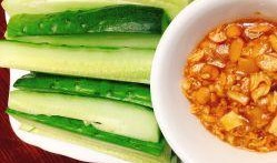 蘸酱料吃的瓜,蘸酱新食尚